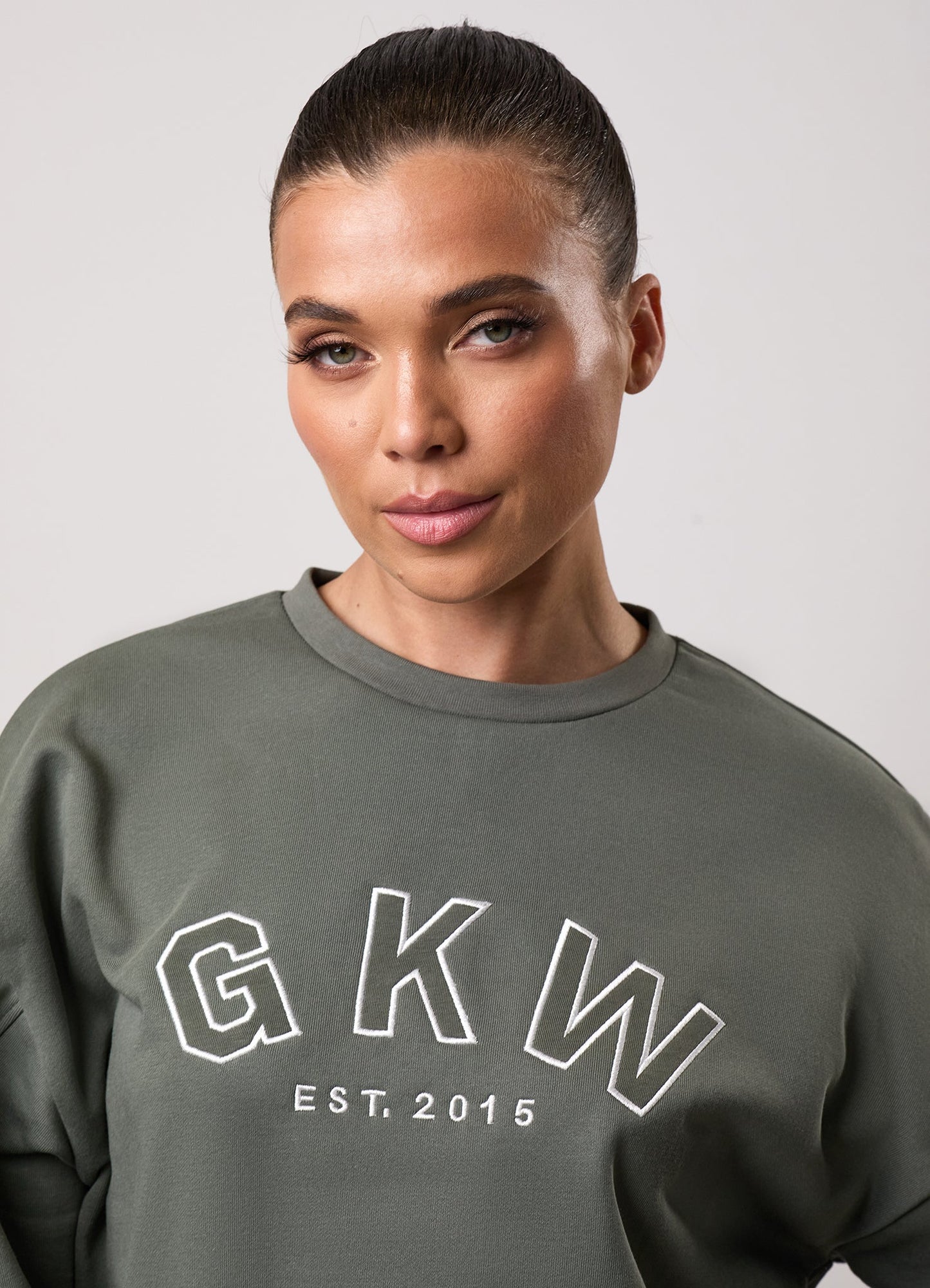 GKW Oversized Crew - Dusk Green
