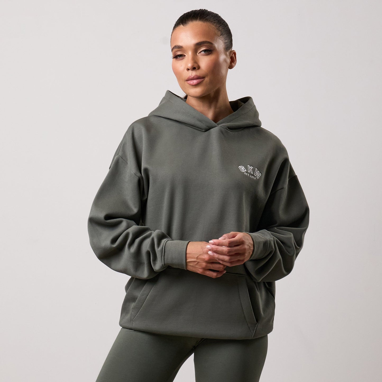 GKW Relaxed Fit Hood - Dusk Green