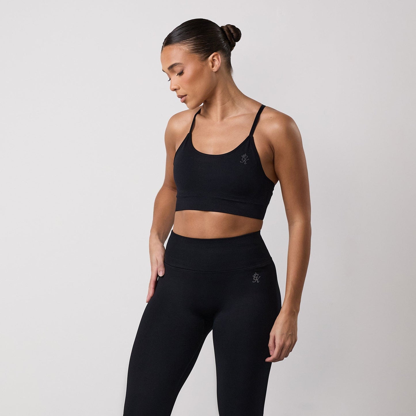 Gym King Sculpt Seamless Bra - Black