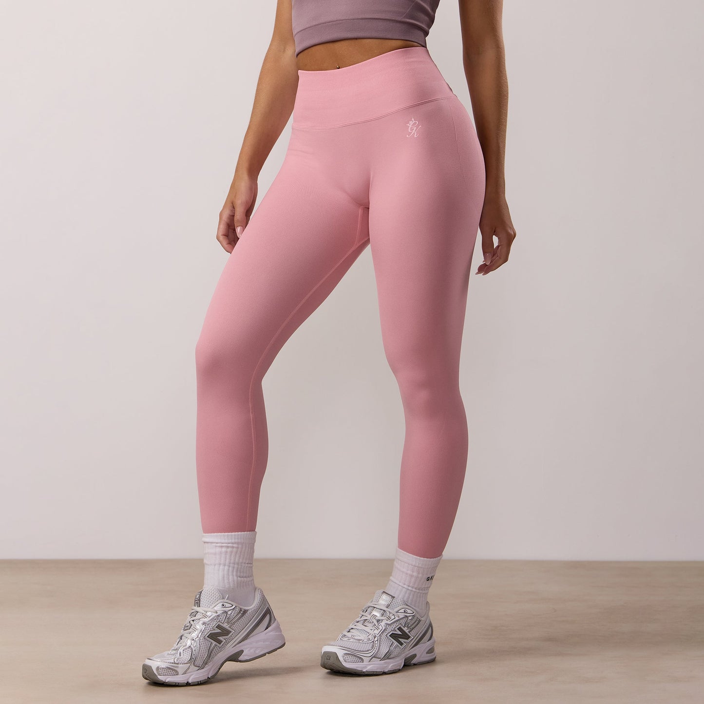 Gym King Sculpt Seamless Legging - Pink Blush