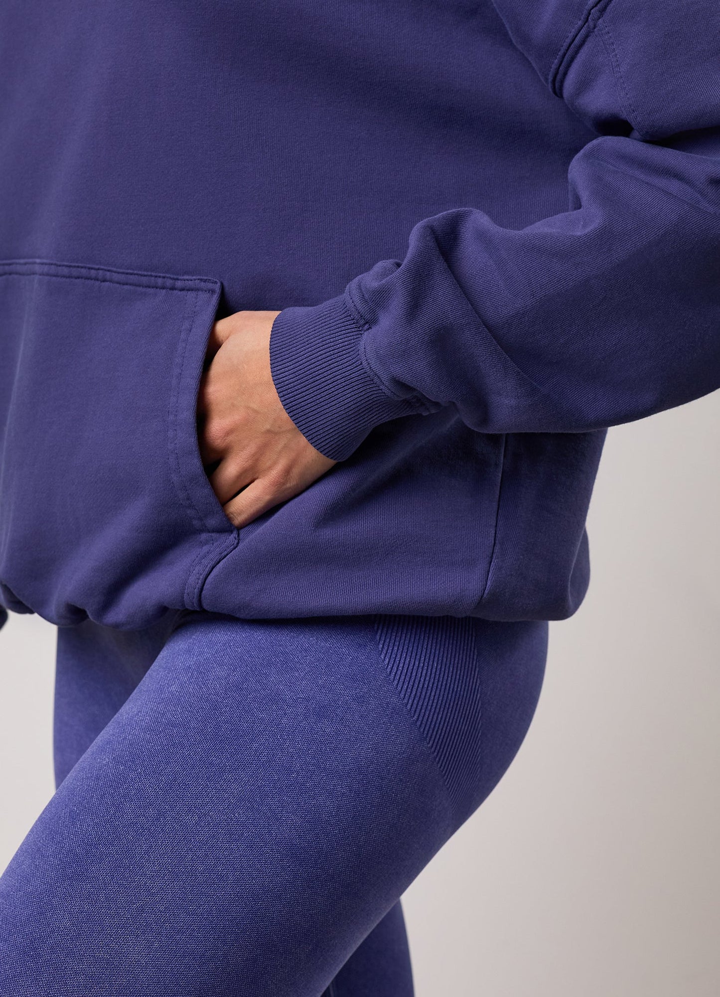 Gym King Washed Reset 1/4 Zip Funnel - Starlight Blue