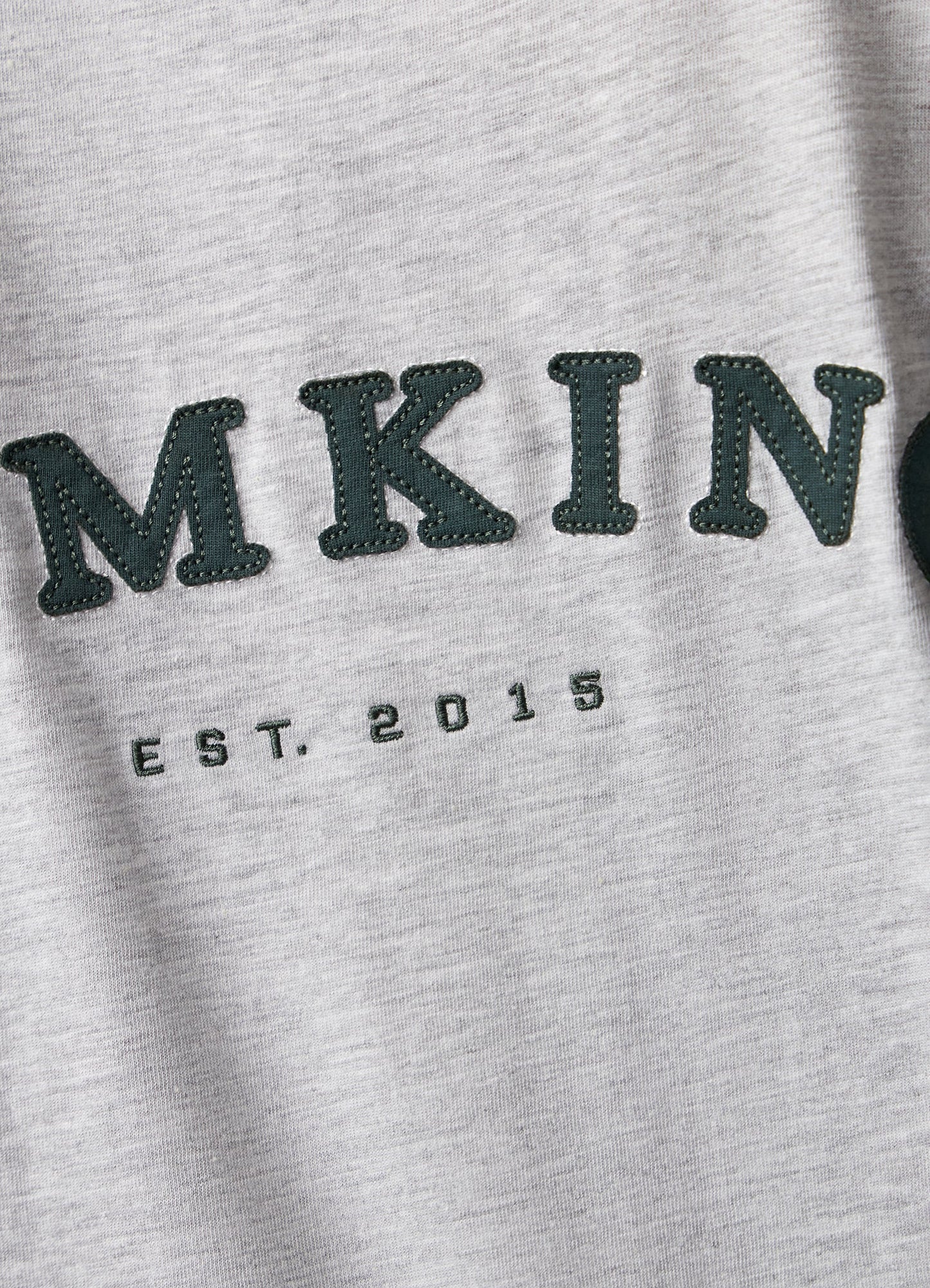 Gym King Compose Cotton BF Tee - Snow Marl